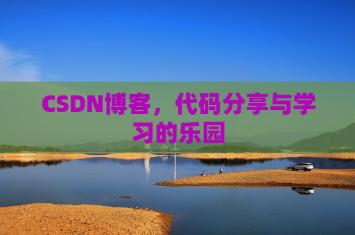 CSDN博客，代码分享与学习的乐园